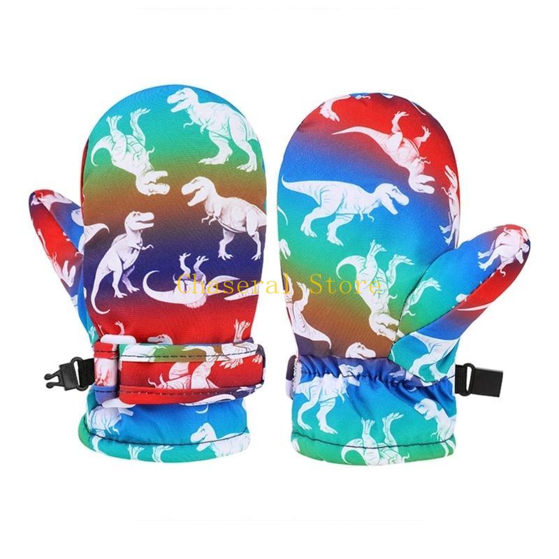 Snow Glove Insulated - E7ce Boy＆Girlsカラフルな雪の手袋暖かく柔らかい冬の手袋汎用性のある子供の手袋断熱された雪のミトン