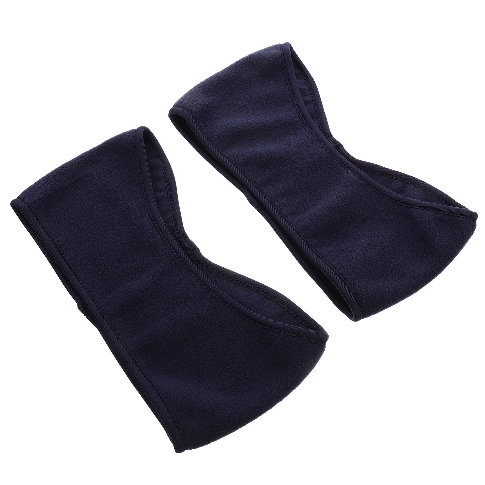 Fleece Ear Warmer Band - 2個セット 快適なポーラーフリース製冬用ヘアバンド 男女兼用 耳当て付き フルカバーヘッドバンド 防寒対策
