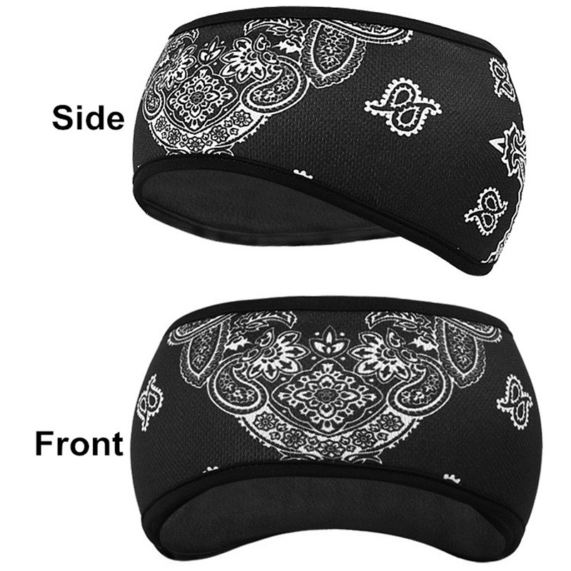 新スタイル冬のイヤーウォーマーヘッドバンドユニセックスファッ - Fleece Ear Warmer Band のレビューと価格