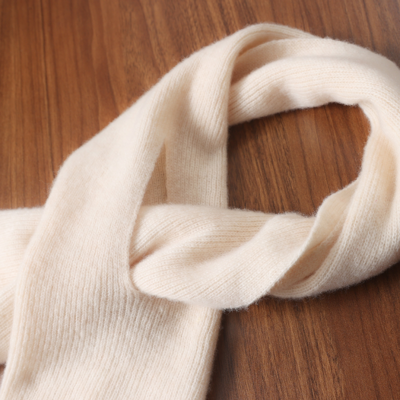 新しいニットクロス中空スカーフ 100% ウール男性と女性の - Wool Scarf Men のレビューと価格