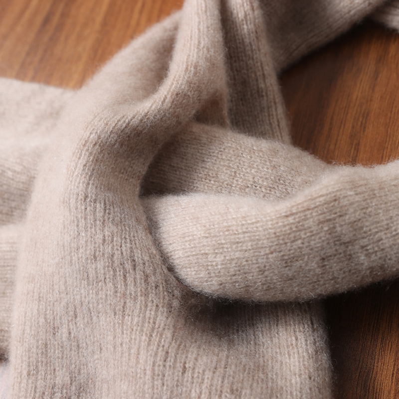 新しいニットクロス中空スカーフ 100% ウール男性と女性の - Wool Scarf Men のレビューと価格