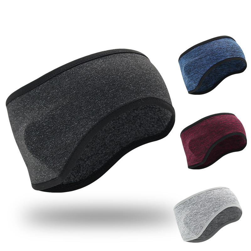男性と女性のための通気性のある伸縮性のあるウールのサイクリン - Fleece Ear Warmer Band のレビューと価格