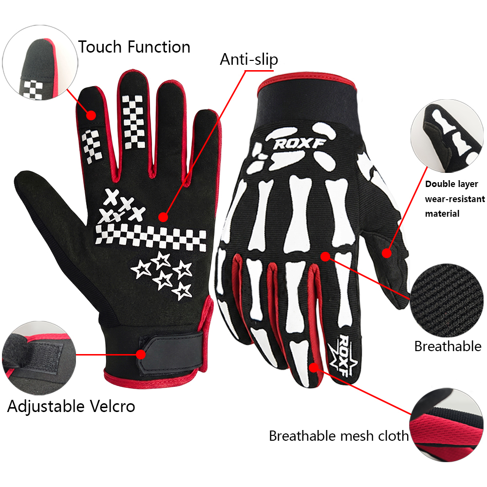 滑り止め保護スノーモービルグローブ、タッチスクリーン対応耐摩 - Touch Screen Gloves のレビューと価格
