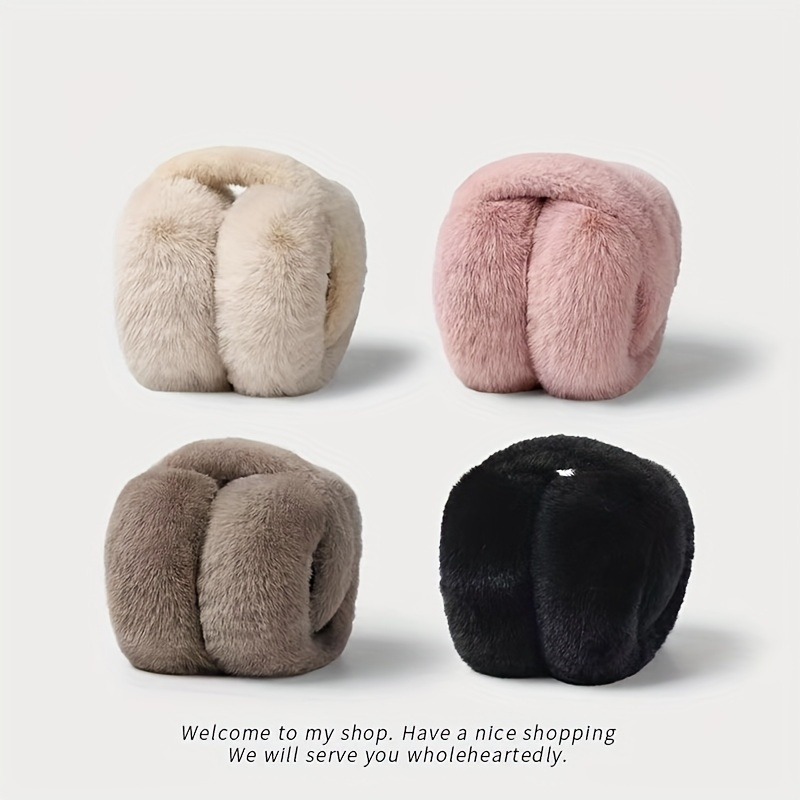 折りたたみ式で調節可能な女性用冬用イヤーマフ、冬用屋外防寒イ - Earmuffs Foldable のレビューと価格