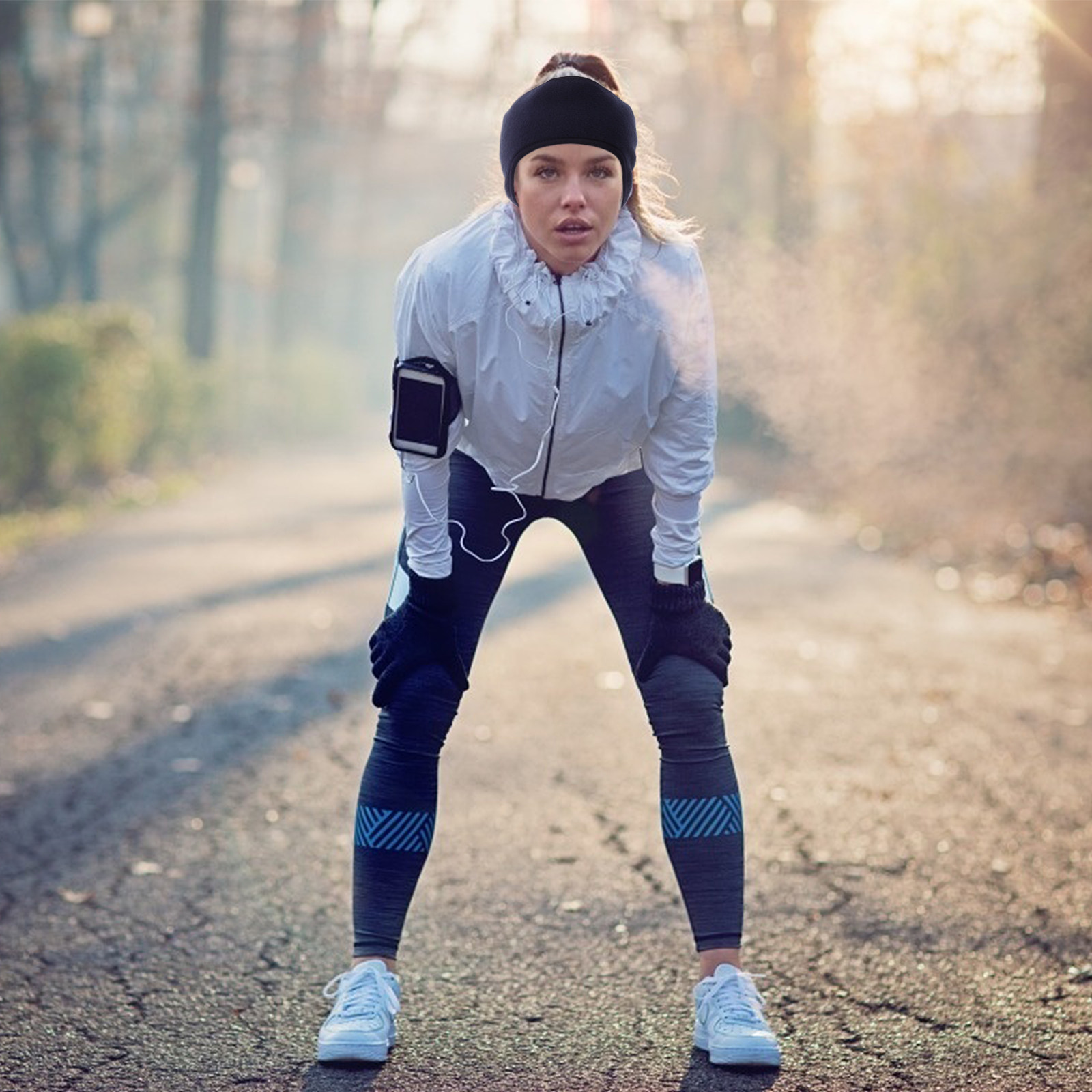 2個セット 快適なポーラーフリース製冬用ヘアバンド 男女兼用 - Fleece Ear Warmer Band のレビューと価格