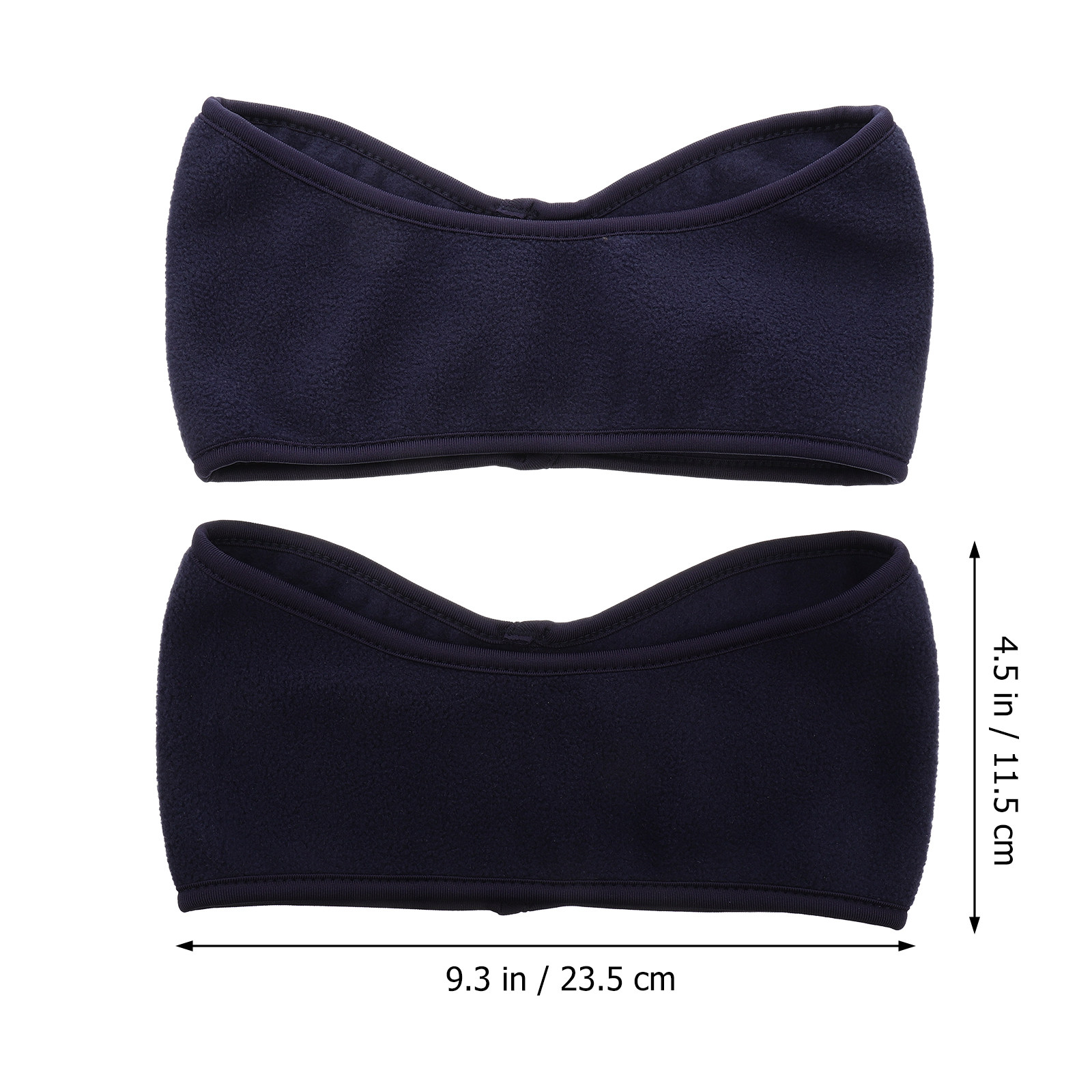 2個セット 快適なポーラーフリース製冬用ヘアバンド 男女兼用 - Fleece Ear Warmer Band のレビューと価格