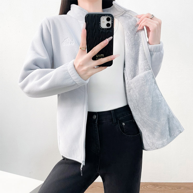 フリーススウェットシャツ帽子なしレディースパーカーオーバーサ - Sherpa Hoodie Fleece のレビューと価格