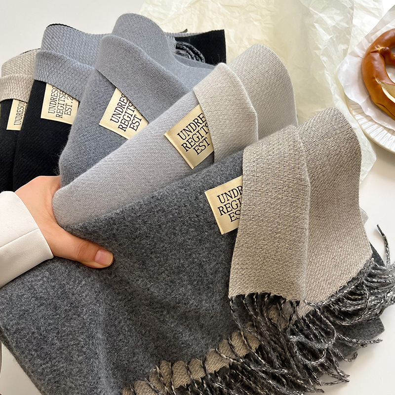ファッション無地カシミヤ暖かいスカーフ 新デザイン パシュミ - Cashmere Pashmina Wrap のレビューと価格