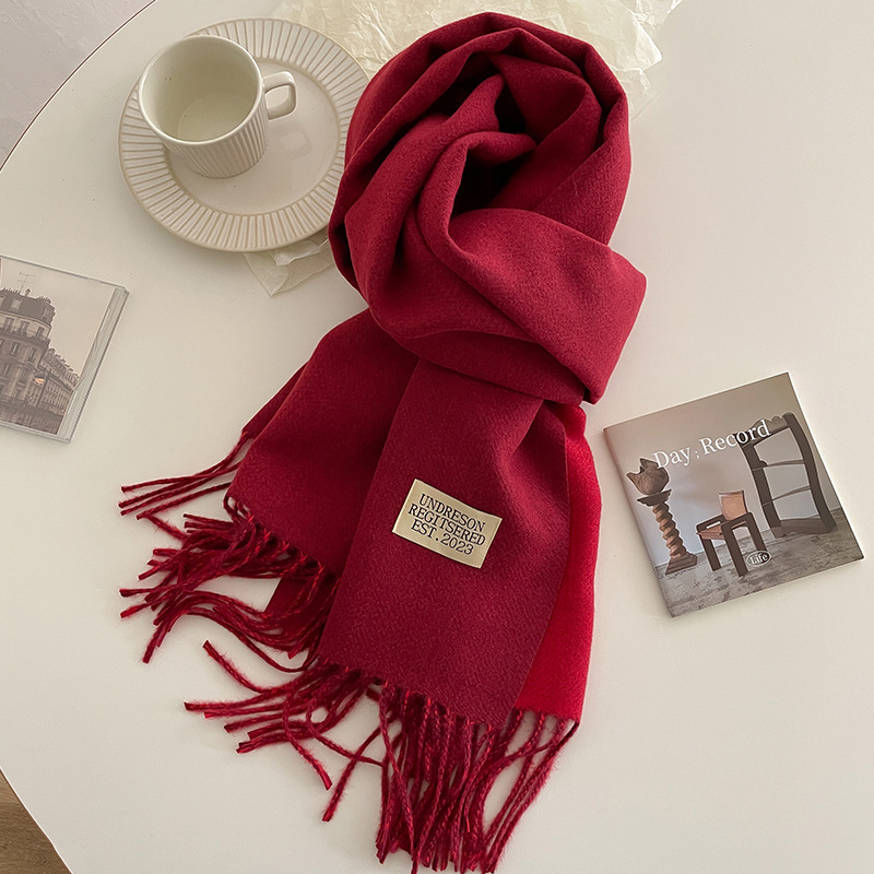 ファッション無地カシミヤ暖かいスカーフ 新デザイン パシュミ - Cashmere Pashmina Wrap のレビューと価格