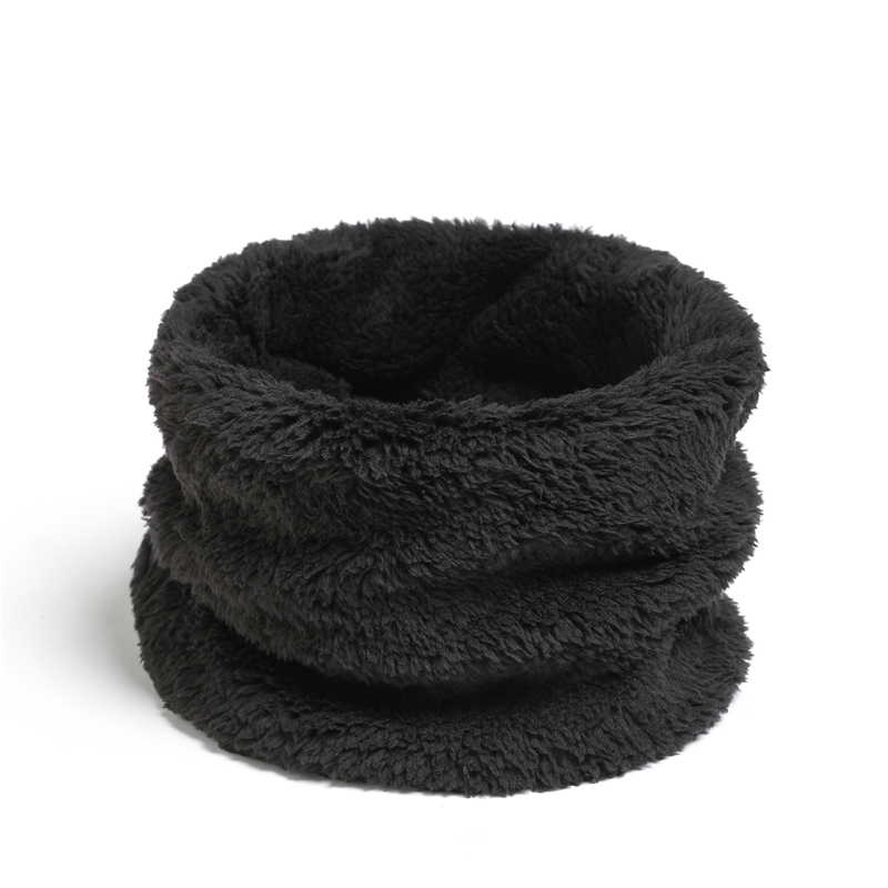 カシミヤ暖かいカラーリング冬のスカーフ固体ぬいぐるみ厚いアウ - Wool Scarf Men のレビューと価格