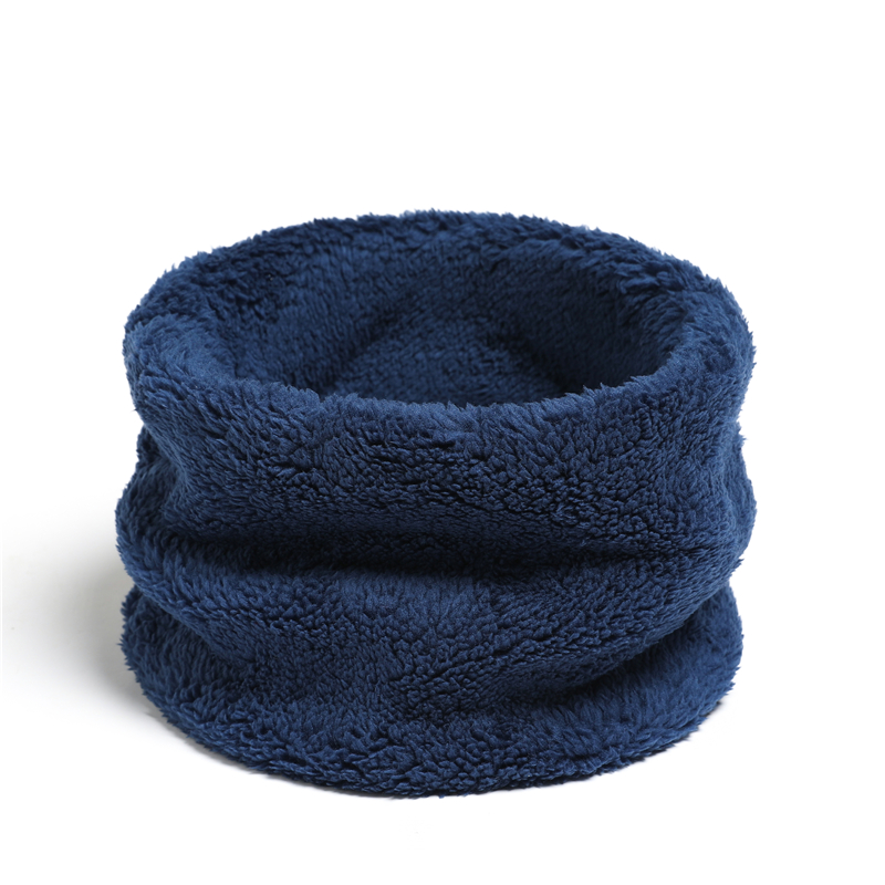 カシミヤ暖かいカラーリング冬のスカーフ固体ぬいぐるみ厚いアウ - Wool Scarf Men のレビューと価格