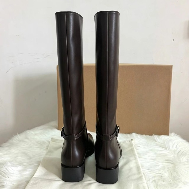 ニューヴィンテージ ソフトレザー ニーブーツ レディース ラ - Waterproof Winter Boot のレビューと価格